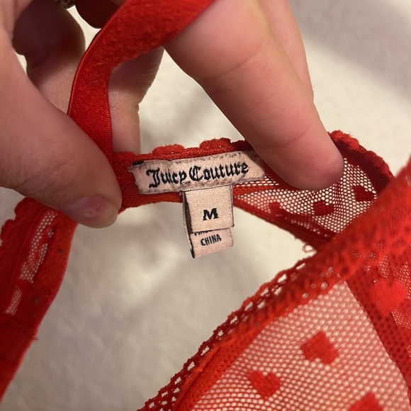 Red heart bralette 😍❤️🌹 - Picture 3 of 3